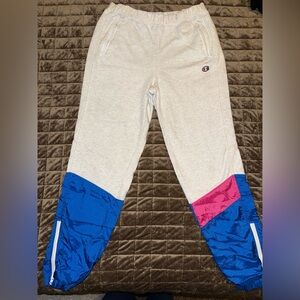 Champion Kids Joggers - Light Gray, Blue, Pink